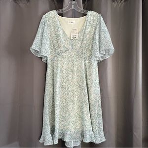 Boutique Pastel Floral Mini Dress or Tunic